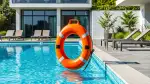 Rettungsboje für den Pool