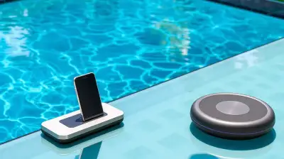 Poolside Smartphone-Stationen: Unterhaltung am Wasser