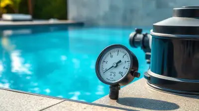 Druckmesser am Pool richtig ablesen