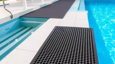 Rutschfeste Matten für Schwimmbäder