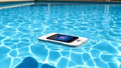 Wasserfeste Handy-Halterungen für den Pool