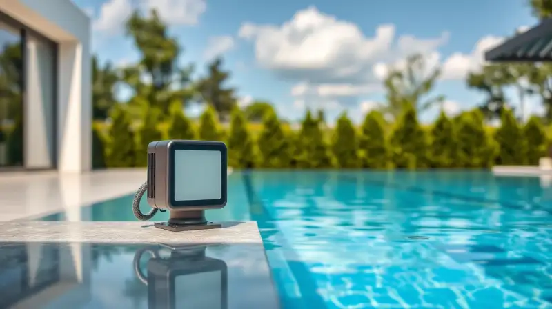 Pool Alarm bei Sturm