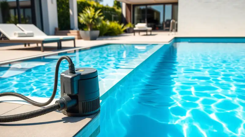 Teilwasserwechsel im Pool
