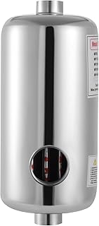 Pool-Wärmetauscher Schwimmmbadwärmetauscher 150L/min Salzwasserfest 9m³/h Gegenstrom-Prinzip V…