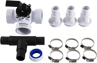 Steinbach Bypass-Set mit 3-Wege-Ventil, Anschluss Ø 32/38 mm, 060045