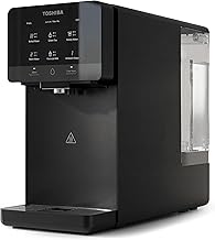 Toshiba Osmoseanlage, Wasserfilter Trinkwasser, Auftisch, Keine Installation, Heißwasserspender,…