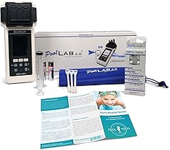 PoolLAB 2.0 Photometer 24 in 1 Pooltester – 3 Messungen gleichzeitig – Wasseranalysegerät – Pool…
