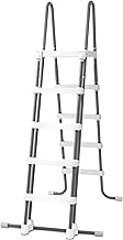 Intex Sicherheitsleiter 28077, Für Pools Von 132 Höhe, Grau