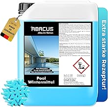 ABACUS® Pool Wintermittel – Überwinterungsmittel gegen Algen & Kalk – 5L Kanister Winterfit…