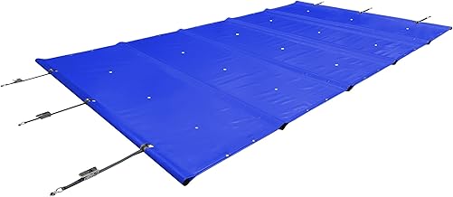 ANKO PLANEN Poolabdeckung Rollschutz für maximale Sicherheit – 680 g/m² PVC LKW Plane – Ganzjah…