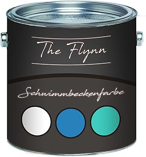 2-K Schwimmbeckenfarbe für GFK/Kunststoff/Polyester mit Härter Poolfarbe in Blau Weiß Grün Gr…