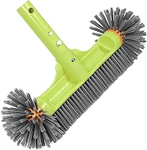 13″ Poolbürste für Folienpool, 33cm Pool Bürste Pool Reinigung, Poolbesen mit Halbkugelförm…