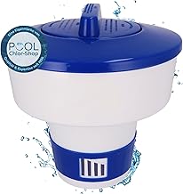 Dosierschwimmer Groß I Einstellbarer Dosierer zur Chlorzugabe für Pools I Pool Dosieranlage ide…