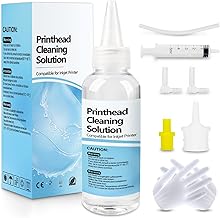 Druckkopfreiniger Druckkopf Reinigungsset zum Reinigen Kopfreinigungsset Lösung Düsenreiniger F…