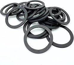 KKMSEALS Flachdichtung Gummi EPDM 1″ – Dichtungsringe Set von 5 Stück – Flachdichtungen Set Effe…