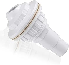 Pool Einlaufdüse Verstellbar,Einströmdüse für Stahlwandpools,Rücklauf Düse mit schwenkbarem…