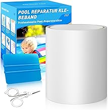 Pool Reparaturset, Pool Flickzeug Selbstklebend Unterwasser Wasserdichtes, 10 cm x 150 cm Reparat…