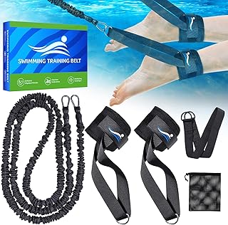 Schwimmgurt für Pool | 2.5-7.5M Einstellbare Schwimmwiderstand Gürtel | Schwimmgurt Pool Erwach…