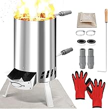 Brennholz Poolheizung, Schwimmbadheizung mit Feuer,Edelstahl Poolheizung Feuertonne,Poolofen mit …