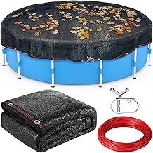 Pool-Laubkescher Mit Rundem Netz – 6 m Für Oberirdische Pools, Auffangen Von Blättern im Winter…