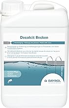 BAYROL Decalcit Becken 3 L Reinigungsgel zur Entfernung von Kalkablagerungen an Poolwänden und -…