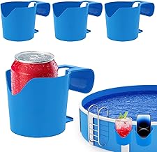 4 Stück Pool Getränkehalter Poolrand Becherhalter Wasserbecher Hängehalter Für Schwimmbecken …