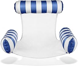 CNMTCCO Luftmatratze Pool Erwachsene, 3 in 1 Aufblasbare Wasserhängematte Pool mit Netz, Premium…