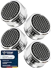 4 Stk Wasserhahn Aufsatz Strahlregler M24 Wasserfluss 5l/min – High Tech Anti Kalk Wasserhahn Sie…