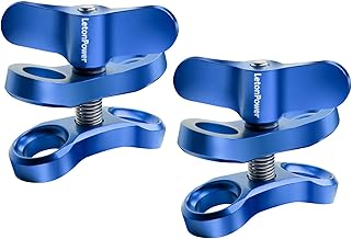 1“ Aluminium-Kugelschelle für Unterwasser-Tauchlicht-Arme-Tray-System, 360° Clip Adapter Halte…