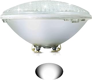 COOLWEST LED Poolbeleuchtung Unterwasser, 18W Weißes Licht Poolscheinwerfer für Aufstellpool, I…
