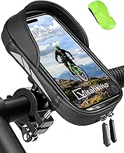 Vitalismo Fahrrad Handyhalterung Wasserdicht Lenkertasche 360°Drehbarem Motorrad Handyhalter fü…