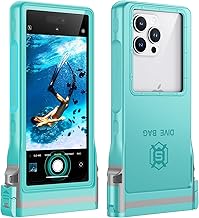 Lanhiem wasserdichte Handyhülle Universelle, Professionelle IPX8 Wasserfeste 15M Tauchen Handyta…