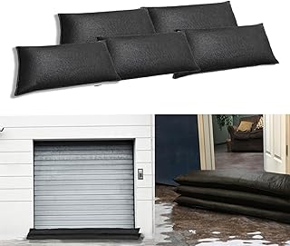 2 Stück Wasser aktivierte Sandsack für Hochwasserschutz Wasser absorbierende Hochwassersperre f…