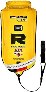 Restube Schwimmboje PRO – Aufblasbare Boje & Trockensack für mehr Sicherheit und Sichtbarkeit be…