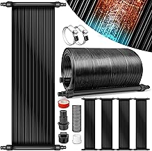 tillvex Pool Solarkollektor Set 60×500 cm | Solarheizung bis 20.000 l Wasserinhalt | Umweltfreund…