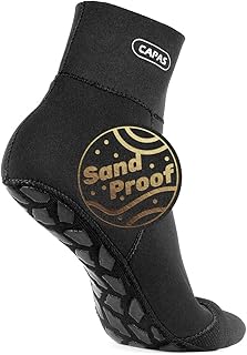 CAPAS Wasserdichte Neopren Socken, 2 mm, für Strand, Volleyball, Sanddichte Socken, Neoprenanzug…