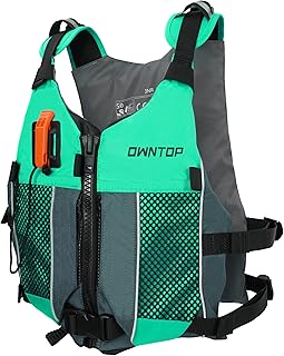 Owntop Schwimmhilfen Erwachsene Jugend mit Trinkrucksack, Pfeife, Mesh Taschen| Verstellbare Auft…