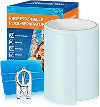 Pool Reparaturset, Transparentes Unterwasser Klebeband 15cm x 250cm, Pool Flicken Selbstklebend W…