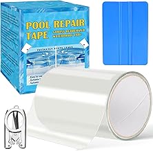 Pool Reparaturset, Transparentes Pool Reparaturset Unterwasser, Pool Reparatur Klebeband 10 cm x …