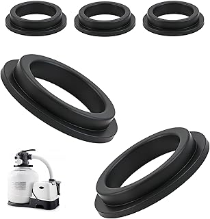 11228 Pool Dichtringe 5 Stück Pool Filterpumpe Dichtungsringe Gummitüllen O-Ring Ersatzteil Kom…