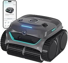 WYBOT (Neues Modell) C2 Vision-A Kabelloser Poolroboter Akku mit KI-Kamera, 8 Modi, starker Saugk…