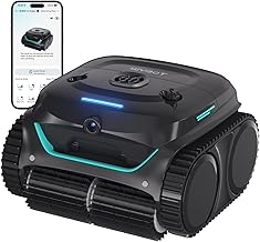 (Neues Modell) WYBOT C2 Vision-A Kabelloser Poolroboter Akku mit KI-Kamera, 8 Modi, starker Saugk…