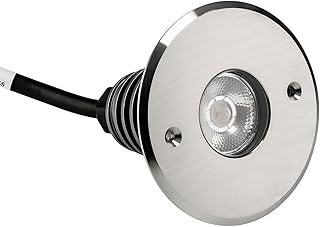 Bodeneinbaustrahler für Aussen LED 7W 10° 230V Warmweiß 2700K 650lm IP67 Ground Standard