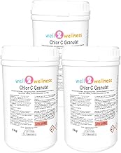 Calciumhypochlorit Granulat ‚Chlor C Granulat‘ – anorganisch, speziell für weiches Wasser 3,0 kg…
