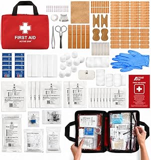 Active Era Premium Erste Hilfe Set – 180-teiliger Erste Hilfe Kasten – Notfall Ausrüstung inkl. …