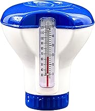 MaReBa24® Kleiner Dosierschwimmer mit Thermometer für 20g Tabletten | mit Thermometer