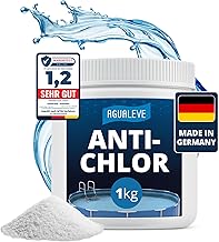 AGUALEVE® Antichlor 1kg | Reduziert BZW. eliminiert Chlor präzise und schnell | für Pools, Auf…