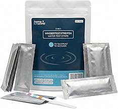 3in1 Poolwasser-Teststreifen (100 Stk.) – zuverlässiger Pool Tester PH und Chlor, kompakter Po…
