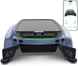 PS100 Solar Pool Skimmer Roboter, Kabelloser Poolroboter mit App-Steuerung, 24/7 Oberflächenrein…