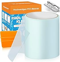 Hymarvo Pool Reparaturset Unterwasser,10x150cm Pool Flicken Selbstklebend Set,PVC Pool Flickzeug …